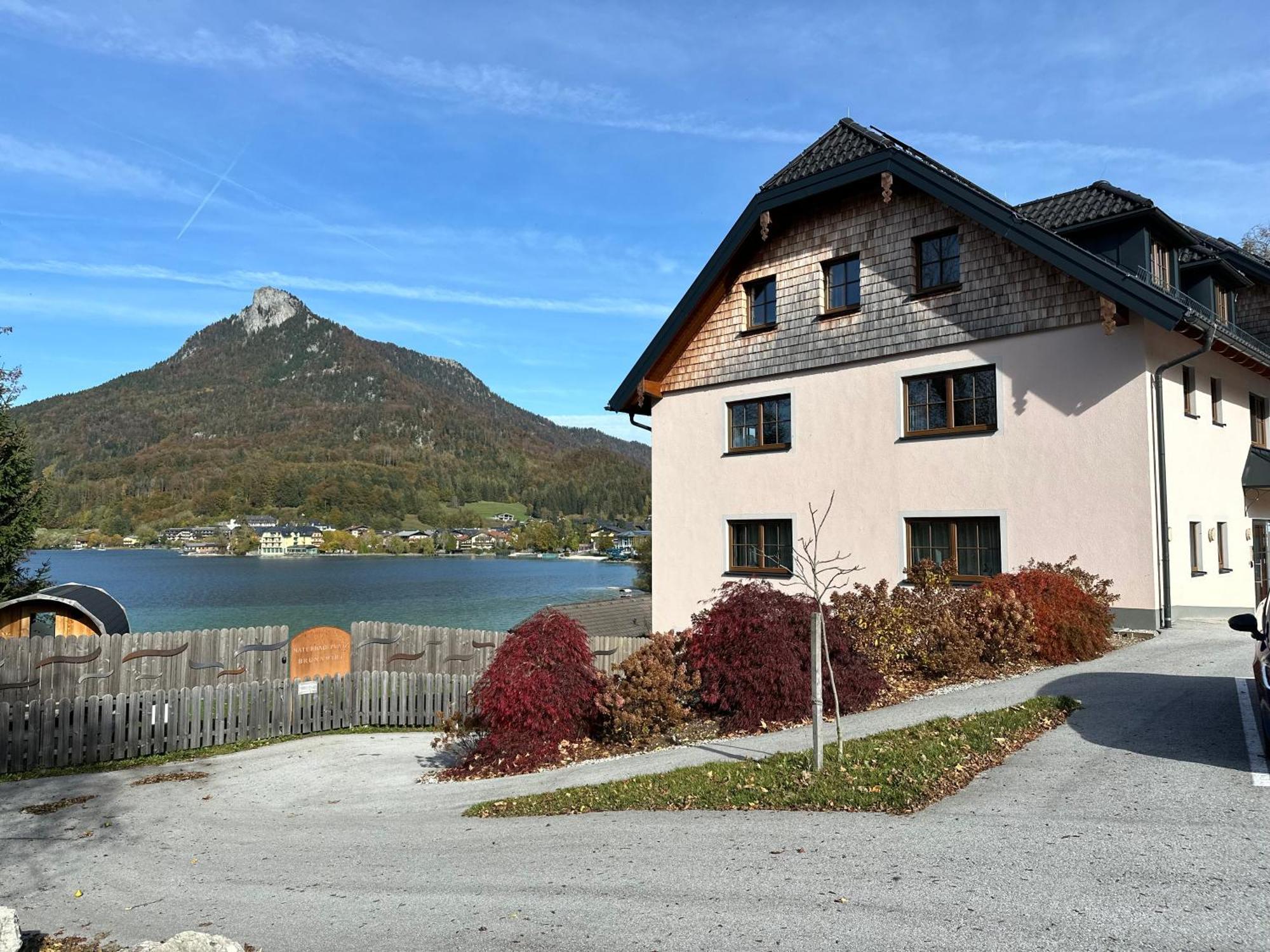 Brunnwirt Essen & Wohnen Fuschl am See Exterior foto