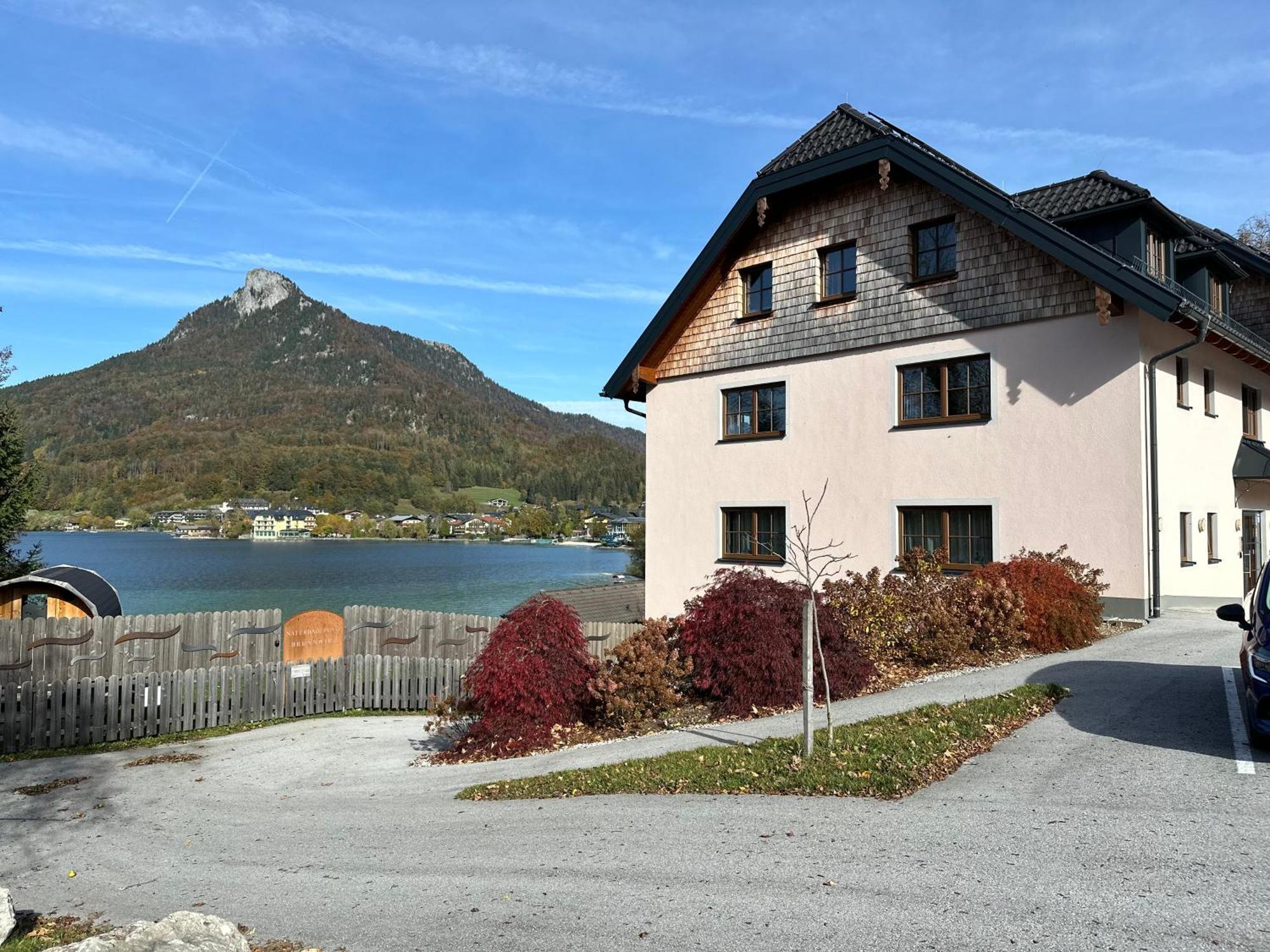 Brunnwirt Essen & Wohnen Fuschl am See Exterior foto