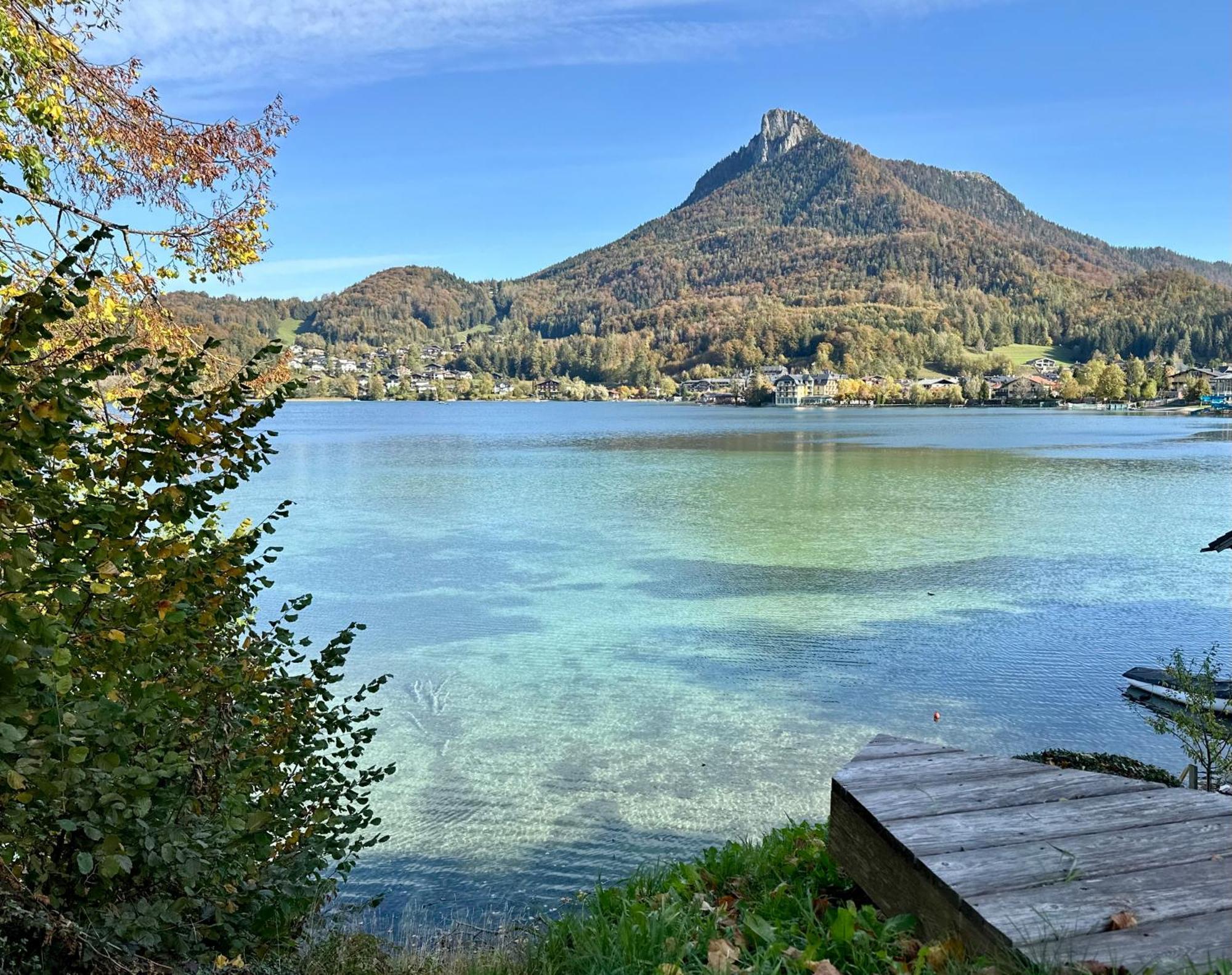 Brunnwirt Essen & Wohnen Fuschl am See Exterior foto