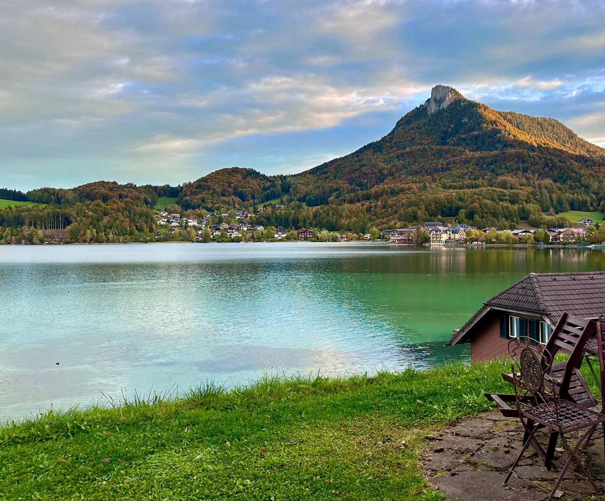 Brunnwirt Essen & Wohnen Fuschl am See Exterior foto